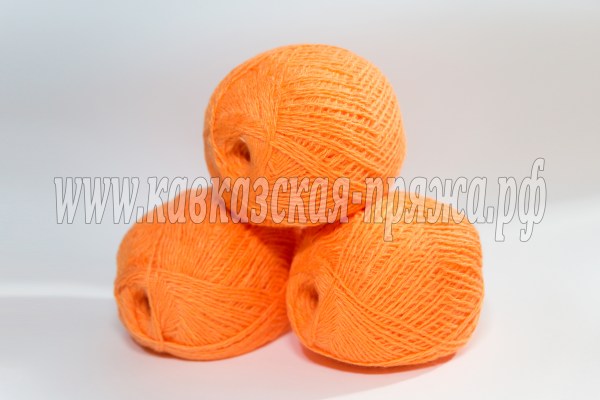 Марго 250гр  клубок оранж